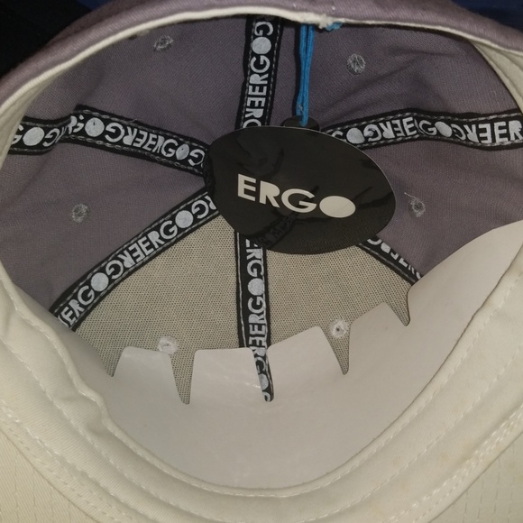 Ergo's Disgusting Behavior Gray/White Fitted Cap - Picture 4 of 4